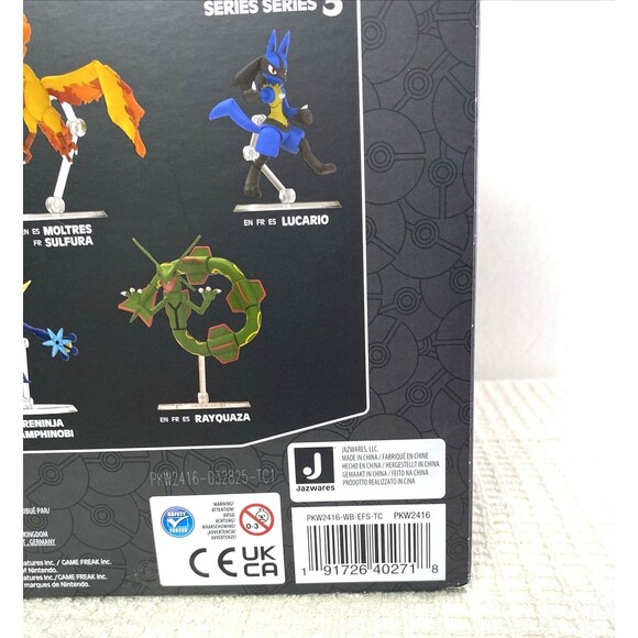 Pokemon Articulated Battle Figure MOLTRES 6" Select 2022 Series 3 Yellow - Picture 9 of 11